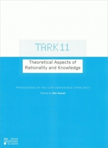 Dov Samet - Theoretical Aspects of Rationality and Knowledge - Proceedings of the Eleventh Conference (TARK 2007).