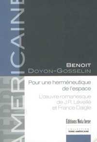 Pour une hermeneutique de l'espace