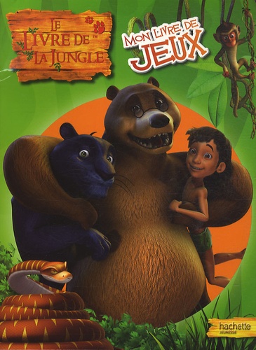  DQ Entertainment - Livre de jeux Le livre de la jungle.