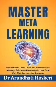  Dr Arundhati Hoskeri - Master Meta Learning - Cognitive Mastery.