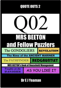 Mrs Beeton and Fellow Puzzlers (Quote-Outs 2)