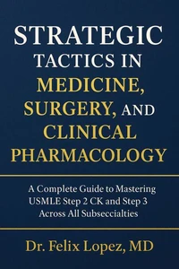 Strategic Tactics in Medicine, Surgery and Clinical Pharmacology.  A Complete Guide to Mastering USMLE Step 2CK and 3 Across All Subspecialties