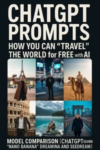 ChatGPT Prompts — How You Can “Travel” the World for FREE with AI: Model Comparison (ChatGPT, Gemini “Nano Banana”, Dreamina and Seedream)