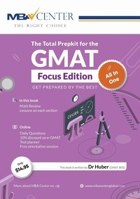  Dr. Huber - The Total Prepkit  for the GMAT Focus Edition.