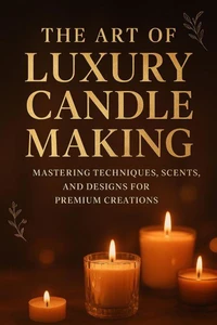 The Art of Luxury Candle Making: Mastering Techniques, Scents, and Designs for Premium Creations"