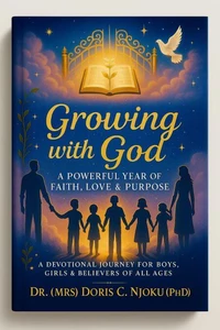 Growing with God: A Powerful Year of Faith, Love &amp; Purpose: A Devotional Journey for Boys, Girls &amp; Believers of All Ages