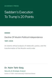 Saddam's Execution to Trump's 20 Points