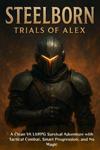 Steelborn: Trials of Alex: A Clean YA LitRPG Survival Adventure with Tactical Combat, Smart Progression, and No Magic