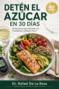 Deten el Azucar en 30 dias- 30 Almuerzos Para Pacientes Con Prediabetes y Diabetes Tipo 2