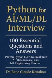 Python for AI/ML/DL Interview: 00 Essential Questions and Answers Proven Python Q&amp;A to Break into AI, Data Science, and ML Engineering Careers