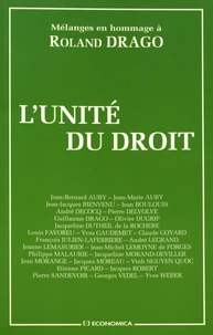 L'unité du droit