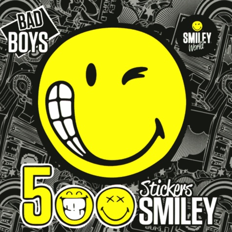  Dragon d'or - 500 stickers Smiley Bad Boys.