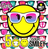  Dragon d'or - 500 stickers Smiley Girly.