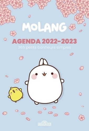 Agenda Molang. 365 petits bonheurs simples  Edition 2022-2023