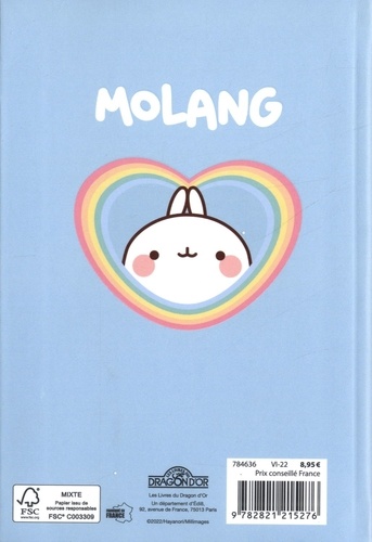 Agenda Molang. 365 petits bonheurs simples  Edition 2022-2023