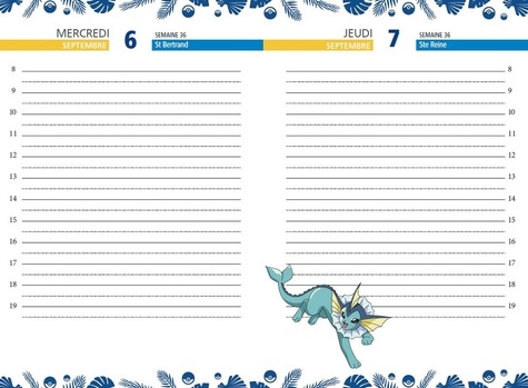 Agenda Pokémon  Edition 2017-2018