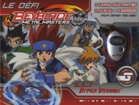  Dragon d'or - Beyblade Metal Masters - Le Défi. 1 livre d'activité, 1 album + 1 chrono.