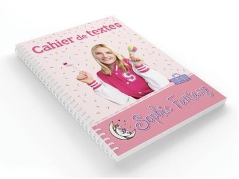 Cahier de textes Sophie Fantasy