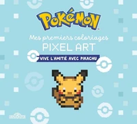 Mes premiers coloriages pixel art Pokémon