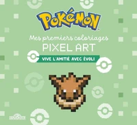 Mes premiers coloriages pixel art Pokémon