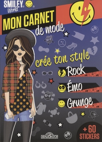  Dragon d'or - Mon carnet de mode - Crée ton style : Rock, Emo, Grunge.