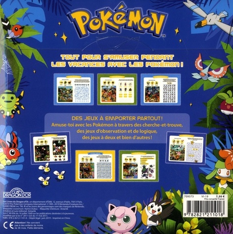 Pokémon, mes jeux de vacances