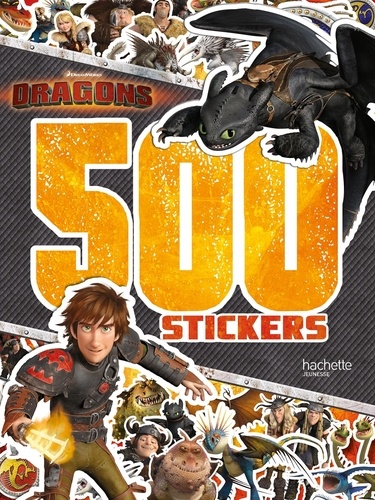 500 stickers Dragons