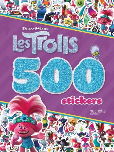 500 stickers Les Trolls