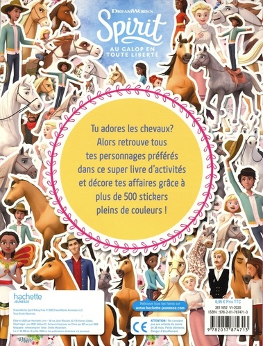 500 stickers Spirit, au galop en toute liberté