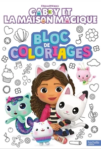 Bloc de coloriages Gabby et la maison magique