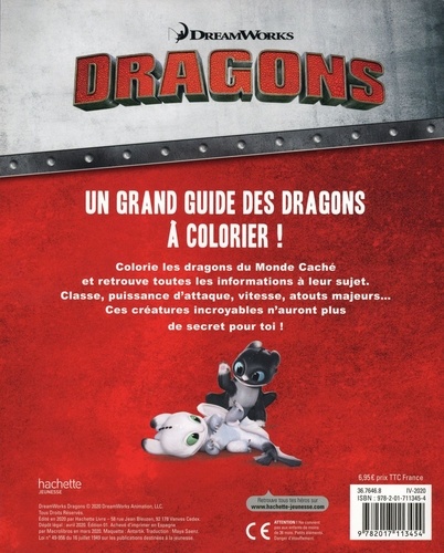 Dragons. Guide des dragons à colorier