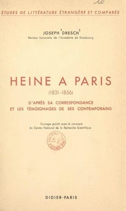 Heine à Paris, 1831-1856