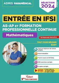 Entrée en IFSI AS-AP et formation professionnelle continue