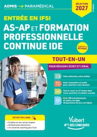 Entrée en IFSI pour AS-AP et formation professionnelle continue Mathématiques