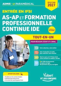 Entrée en IFSI pour AS-AP et formation professionnelle continue Mathématiques