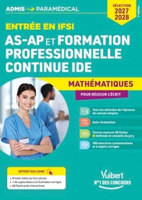 Entrée en IFSI Pour les AS-AP et formation professionnelle continue