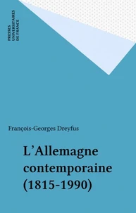 L'Allemagne contemporaine