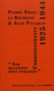 Correspondance 1925-1944