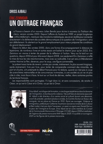 Eric Zemmour : un outrage français - Occasion