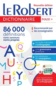 Le Robert Dictionnaire Maxi Plus