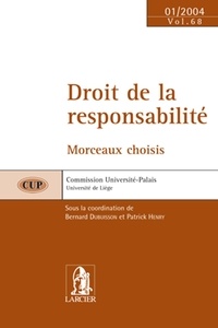 Bernard Dubuisson - Droit de la responsabilite - Cup 68 - janvier 2004.