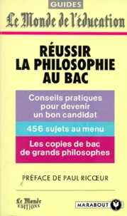 Reussir La Philosophie Au Bac