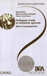 Politiques d'aide et recherche agricole.