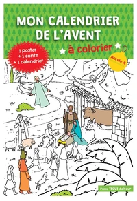 Mon calendrier de l'Avent à colorier