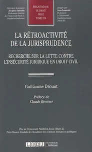 La rétroactivité de la jurisprudence