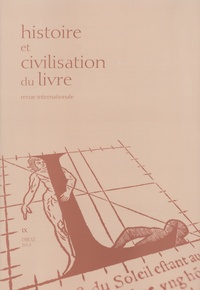 Frédéric Barbier - Histoire et Civilisation du Livre N° 9 : .