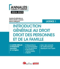 Introduction générale droit des personnes et de la famille