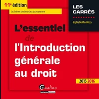 L'essentiel de l'introduction générale au droit