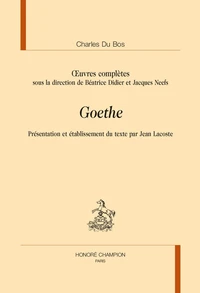 Oeuvres complètes