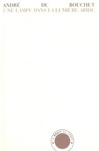 Une lampe dans la lumière aride